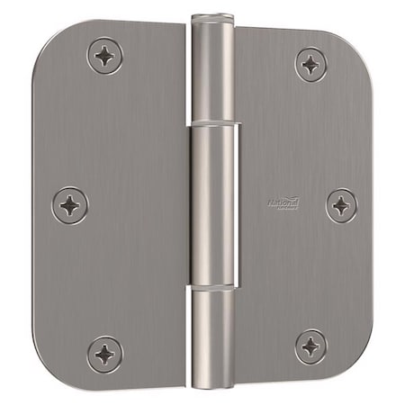 National Hardware National Hardware Squeak Guard 3.5 in. L Satin Nickel Door Hinge 3 pk N830-449